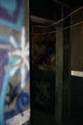 silo hallway before rehabilitation