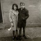 Teenage Couple on Hudson Street, NYC. (1963)
