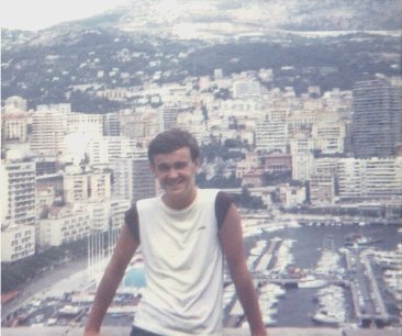 Hitch Hiking In France 1983 - Paul in Monaco