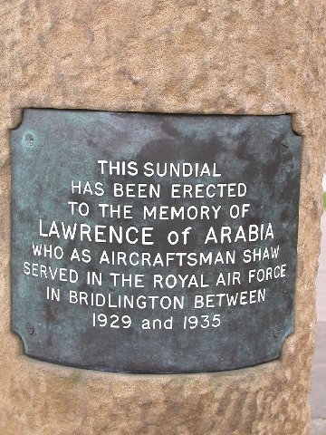 Lawrence of Arabia in Bridlington