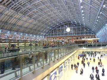 St.Pancras International Terminus, London