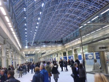 St.Pancras International Terminus, London